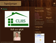 Tablet Screenshot of 1handyman2u.com